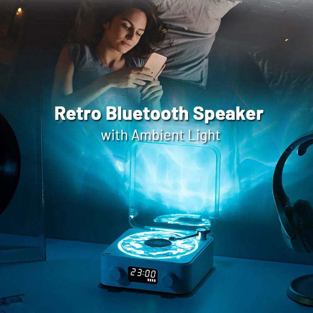 Vinyl Bluetooth Portable Speaker